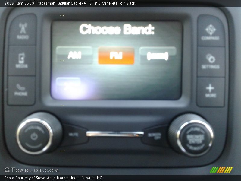 Billet Silver Metallic / Black 2019 Ram 3500 Tradesman Regular Cab 4x4