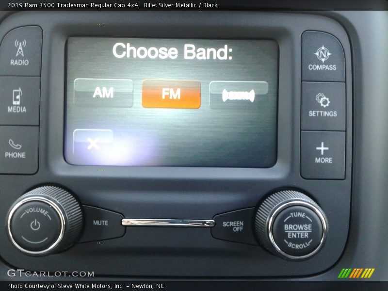 Billet Silver Metallic / Black 2019 Ram 3500 Tradesman Regular Cab 4x4