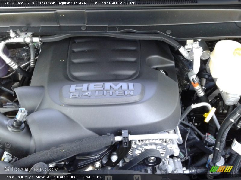 Billet Silver Metallic / Black 2019 Ram 3500 Tradesman Regular Cab 4x4