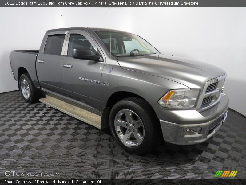 Mineral Gray Metallic / Dark Slate Gray/Medium Graystone 2012 Dodge Ram 1500 Big Horn Crew Cab 4x4