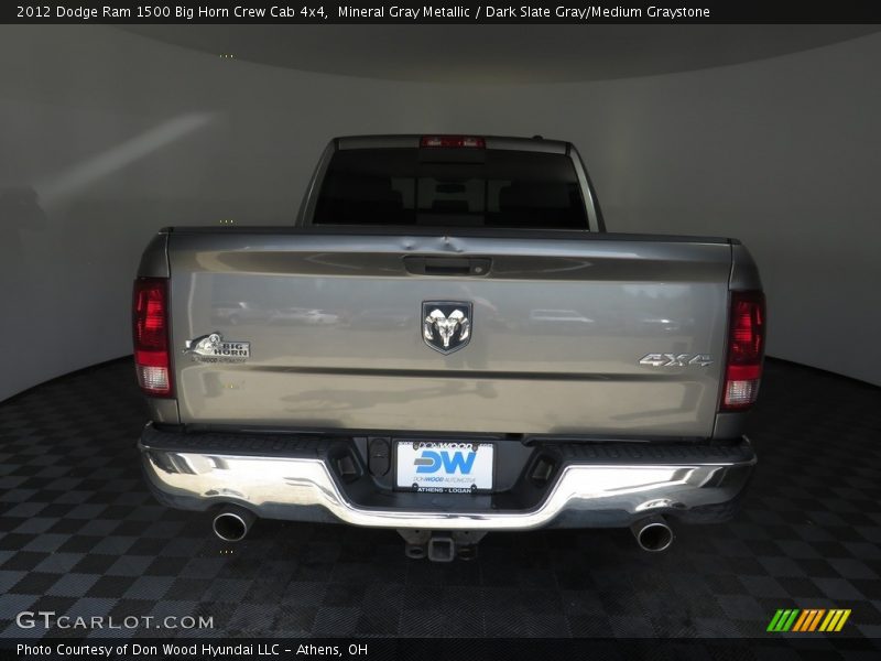 Mineral Gray Metallic / Dark Slate Gray/Medium Graystone 2012 Dodge Ram 1500 Big Horn Crew Cab 4x4