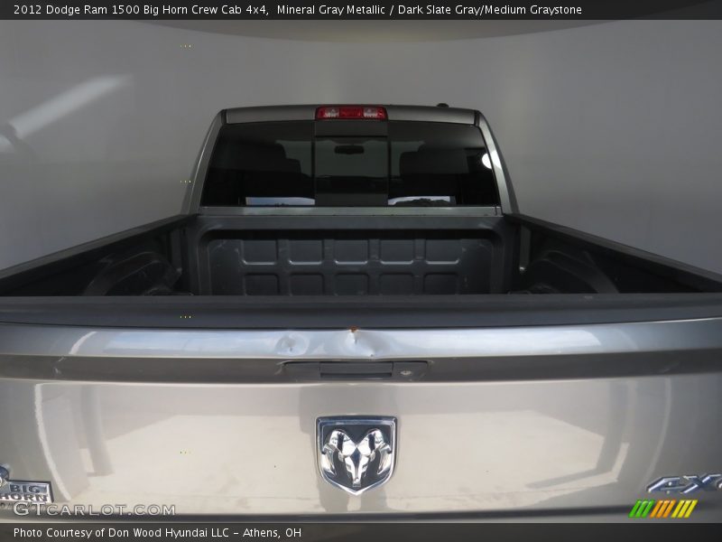 Mineral Gray Metallic / Dark Slate Gray/Medium Graystone 2012 Dodge Ram 1500 Big Horn Crew Cab 4x4