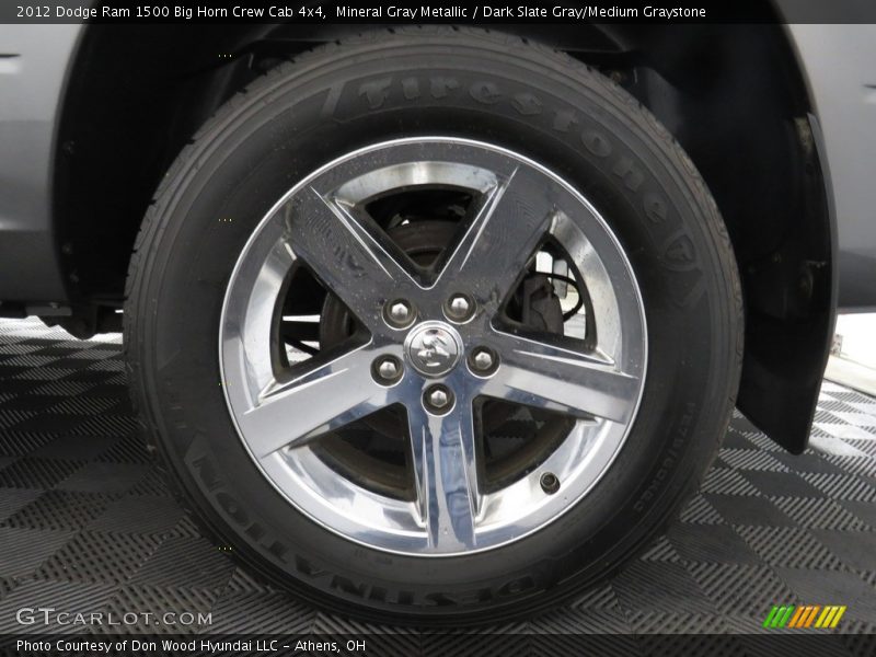 Mineral Gray Metallic / Dark Slate Gray/Medium Graystone 2012 Dodge Ram 1500 Big Horn Crew Cab 4x4