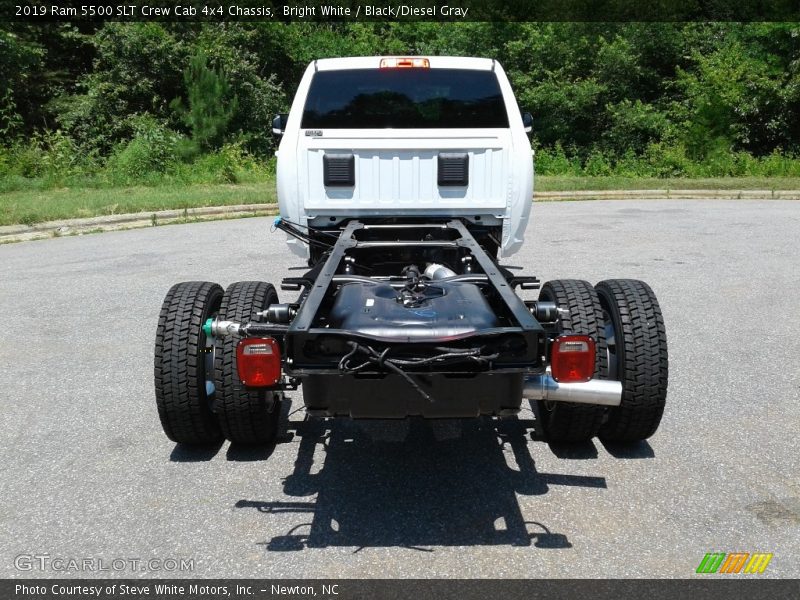 Bright White / Black/Diesel Gray 2019 Ram 5500 SLT Crew Cab 4x4 Chassis