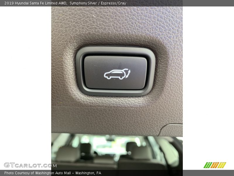 Symphony Silver / Espresso/Gray 2019 Hyundai Santa Fe Limited AWD