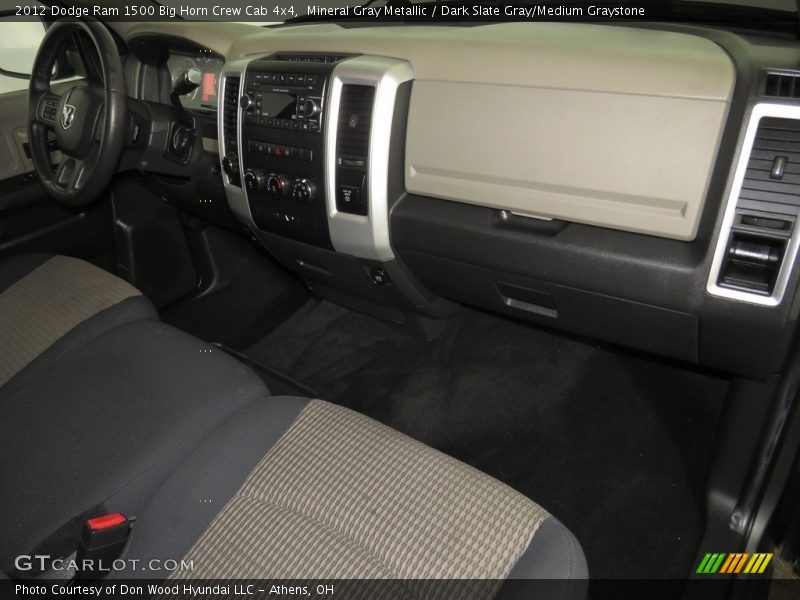 Mineral Gray Metallic / Dark Slate Gray/Medium Graystone 2012 Dodge Ram 1500 Big Horn Crew Cab 4x4