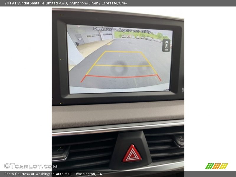 Symphony Silver / Espresso/Gray 2019 Hyundai Santa Fe Limited AWD
