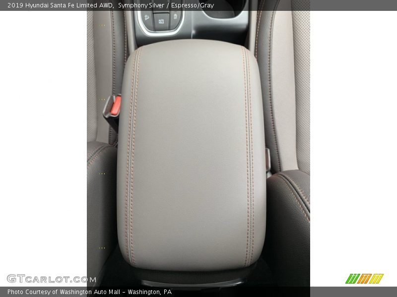 Symphony Silver / Espresso/Gray 2019 Hyundai Santa Fe Limited AWD