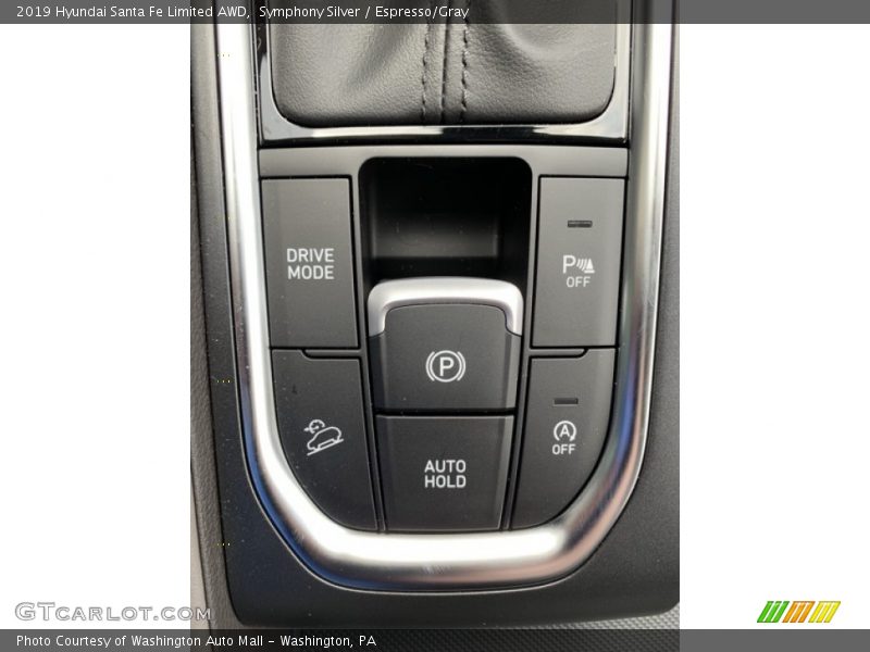 Symphony Silver / Espresso/Gray 2019 Hyundai Santa Fe Limited AWD
