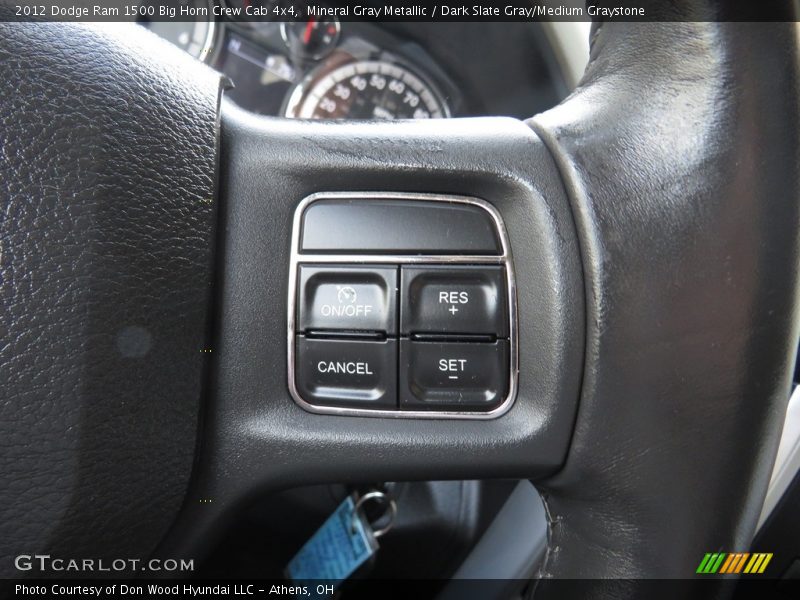 Mineral Gray Metallic / Dark Slate Gray/Medium Graystone 2012 Dodge Ram 1500 Big Horn Crew Cab 4x4