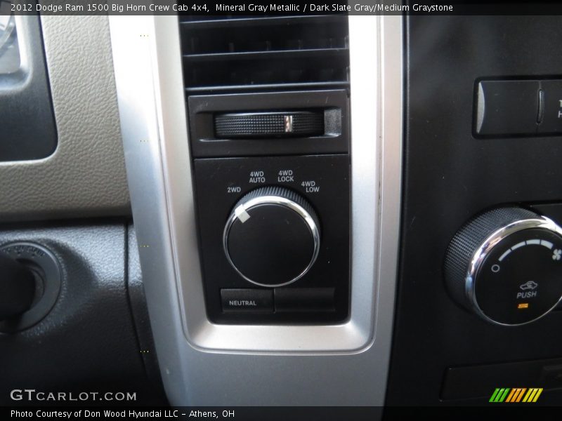 Mineral Gray Metallic / Dark Slate Gray/Medium Graystone 2012 Dodge Ram 1500 Big Horn Crew Cab 4x4