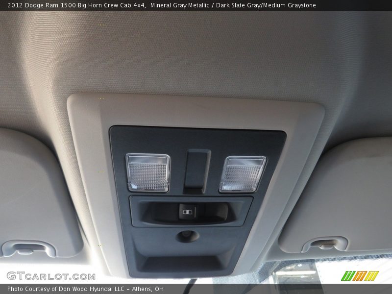 Mineral Gray Metallic / Dark Slate Gray/Medium Graystone 2012 Dodge Ram 1500 Big Horn Crew Cab 4x4