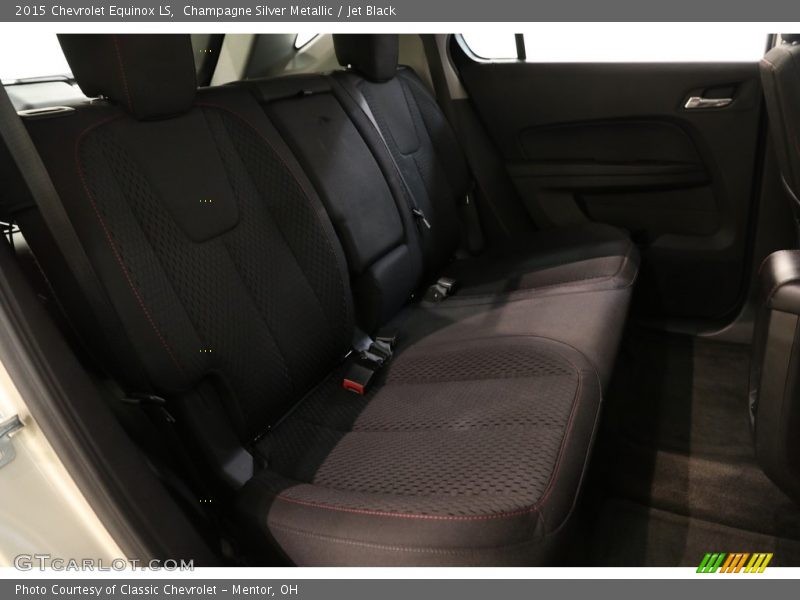 Champagne Silver Metallic / Jet Black 2015 Chevrolet Equinox LS