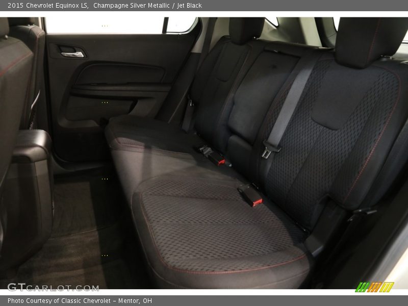 Champagne Silver Metallic / Jet Black 2015 Chevrolet Equinox LS