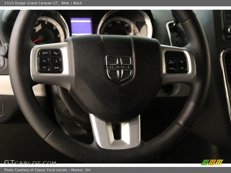 Billet / Black 2019 Dodge Grand Caravan GT