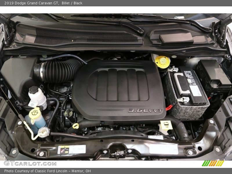 Billet / Black 2019 Dodge Grand Caravan GT