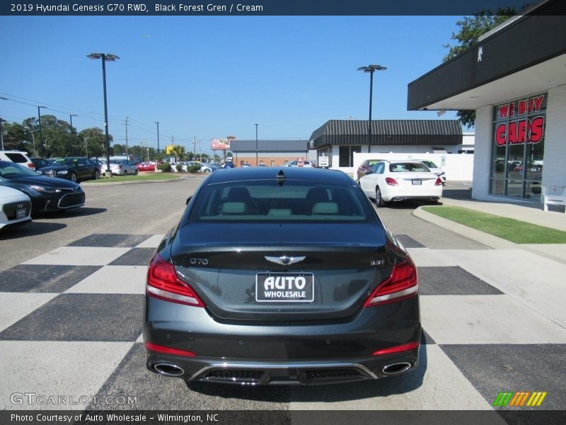 Black Forest Gren / Cream 2019 Hyundai Genesis G70 RWD