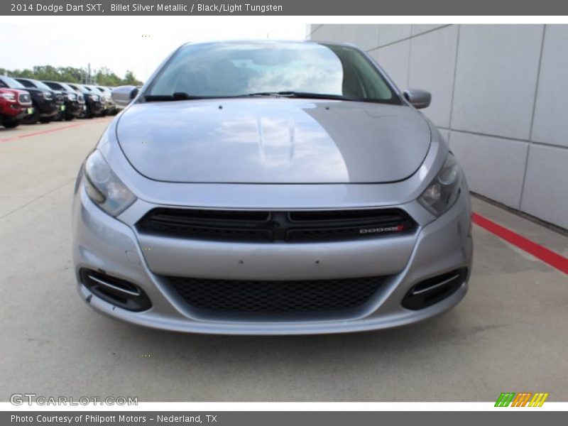 Billet Silver Metallic / Black/Light Tungsten 2014 Dodge Dart SXT