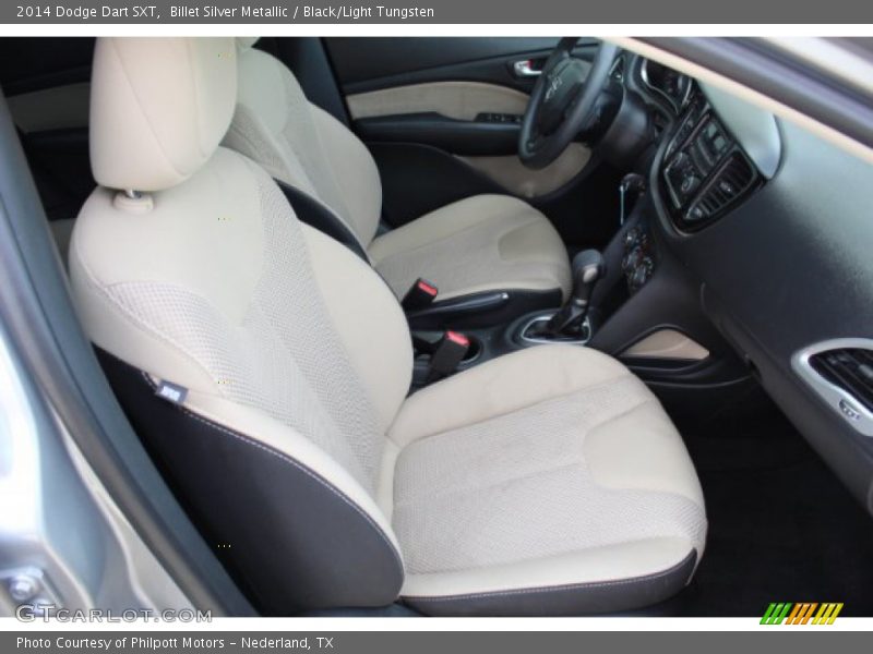 Billet Silver Metallic / Black/Light Tungsten 2014 Dodge Dart SXT
