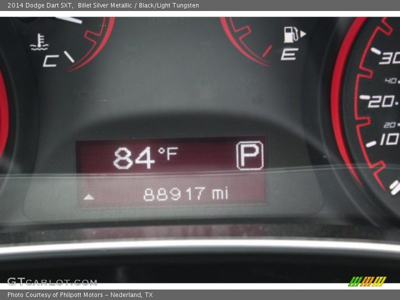 Billet Silver Metallic / Black/Light Tungsten 2014 Dodge Dart SXT