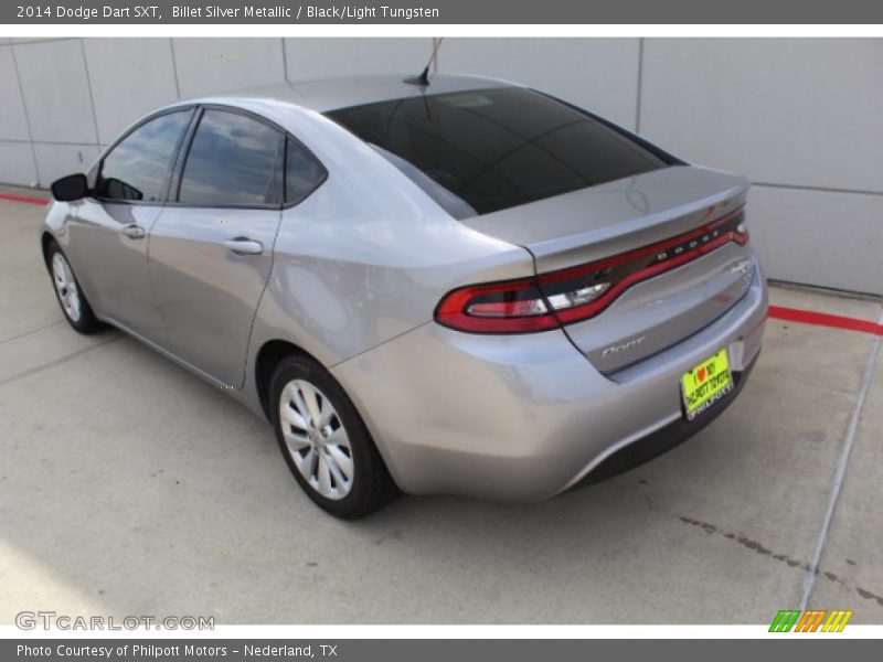 Billet Silver Metallic / Black/Light Tungsten 2014 Dodge Dart SXT