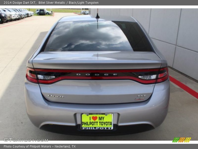 Billet Silver Metallic / Black/Light Tungsten 2014 Dodge Dart SXT
