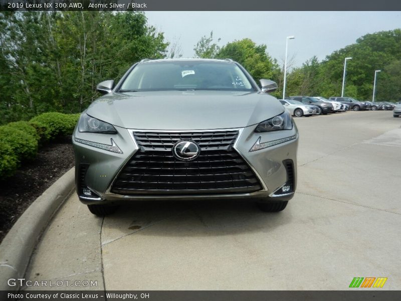 Atomic Silver / Black 2019 Lexus NX 300 AWD