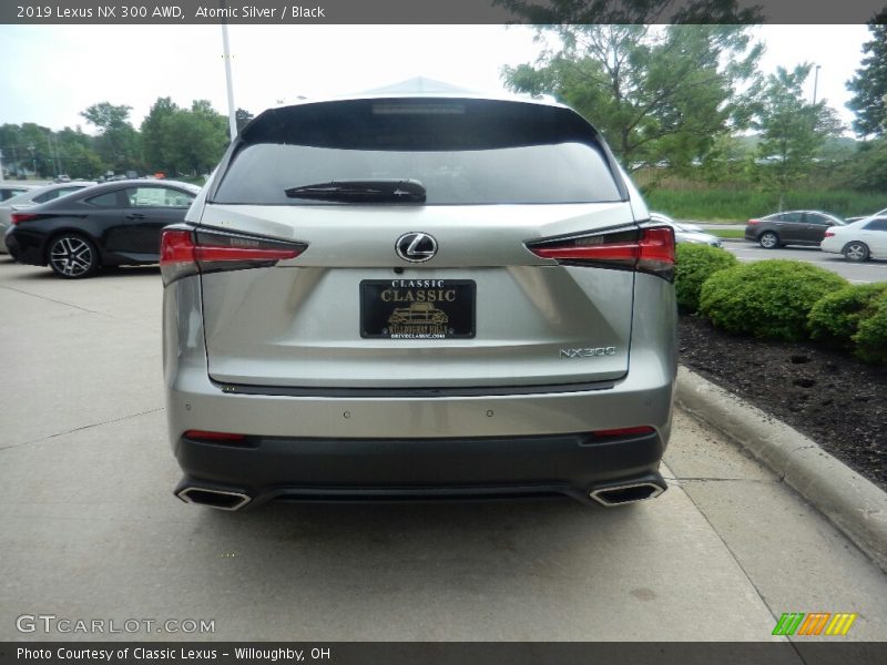Atomic Silver / Black 2019 Lexus NX 300 AWD