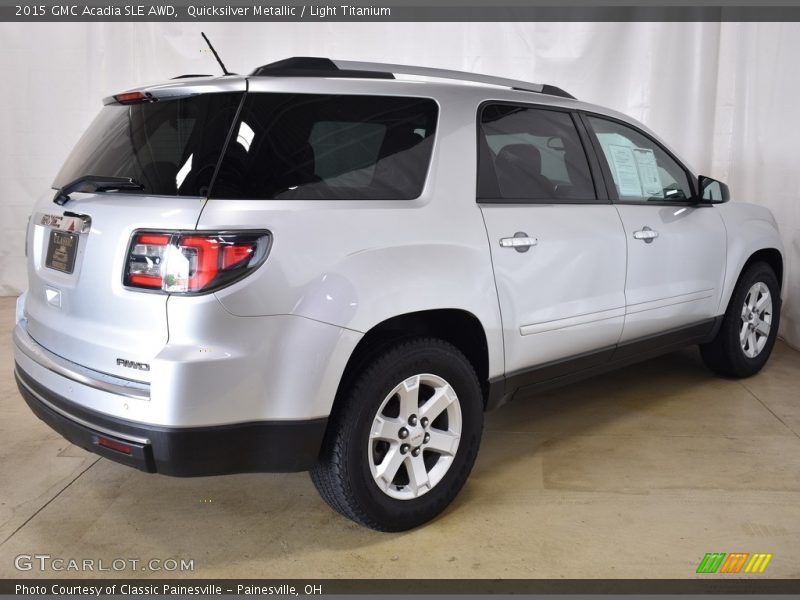 Quicksilver Metallic / Light Titanium 2015 GMC Acadia SLE AWD