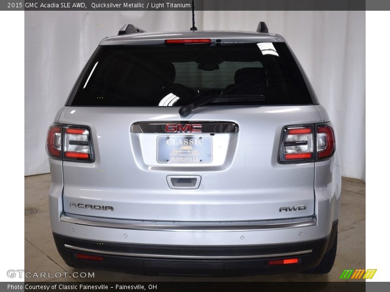 Quicksilver Metallic / Light Titanium 2015 GMC Acadia SLE AWD