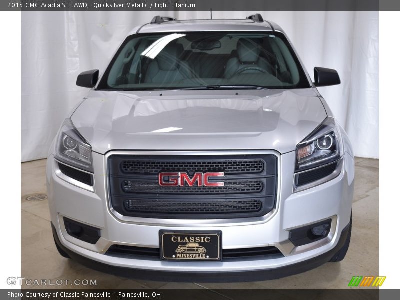Quicksilver Metallic / Light Titanium 2015 GMC Acadia SLE AWD