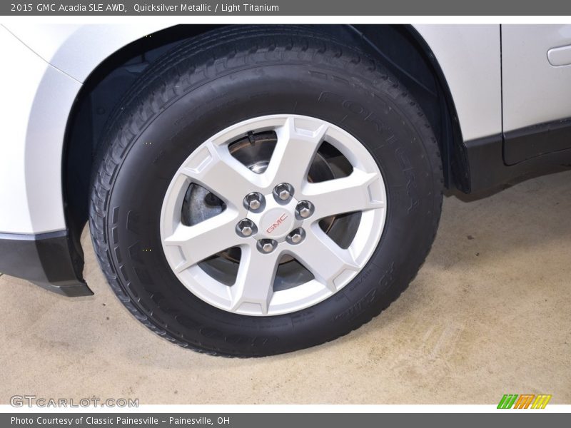 Quicksilver Metallic / Light Titanium 2015 GMC Acadia SLE AWD