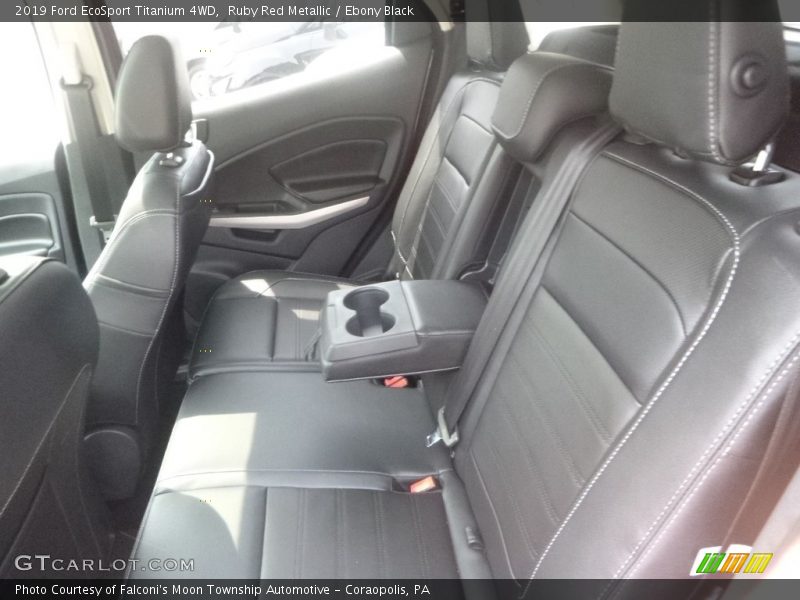 Ruby Red Metallic / Ebony Black 2019 Ford EcoSport Titanium 4WD