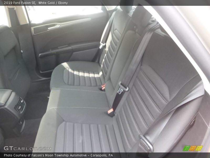 White Gold / Ebony 2019 Ford Fusion SE