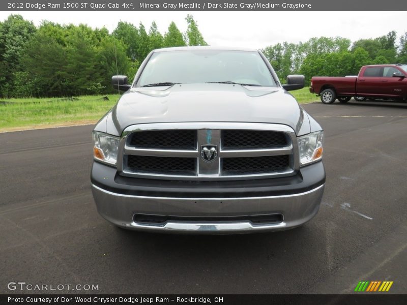 Mineral Gray Metallic / Dark Slate Gray/Medium Graystone 2012 Dodge Ram 1500 ST Quad Cab 4x4