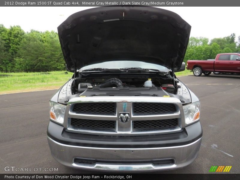 Mineral Gray Metallic / Dark Slate Gray/Medium Graystone 2012 Dodge Ram 1500 ST Quad Cab 4x4