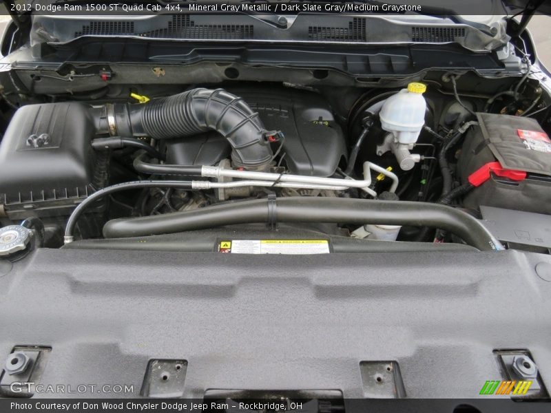 Mineral Gray Metallic / Dark Slate Gray/Medium Graystone 2012 Dodge Ram 1500 ST Quad Cab 4x4