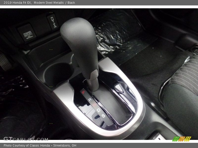 Modern Steel Metallic / Black 2019 Honda Fit EX