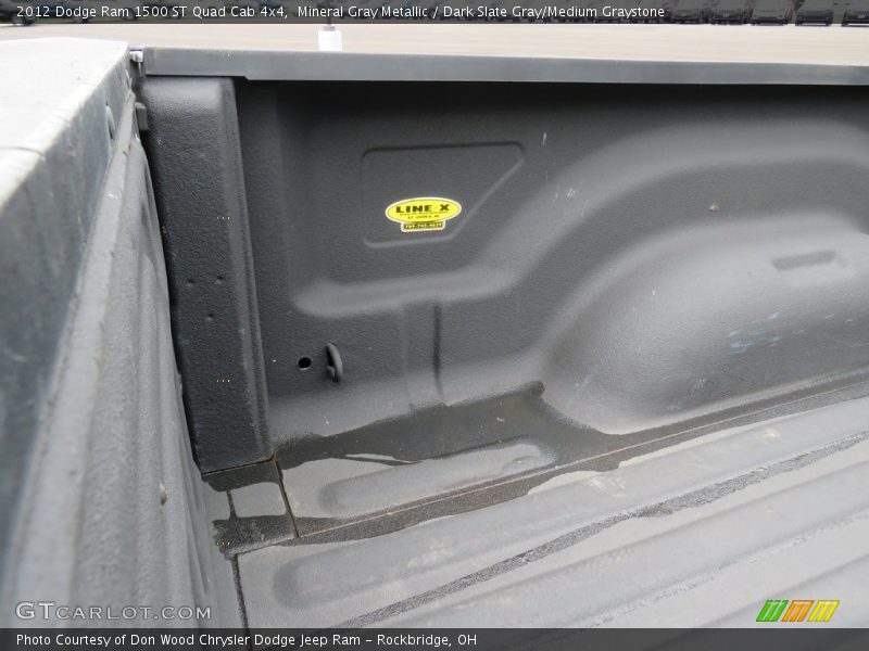 Mineral Gray Metallic / Dark Slate Gray/Medium Graystone 2012 Dodge Ram 1500 ST Quad Cab 4x4