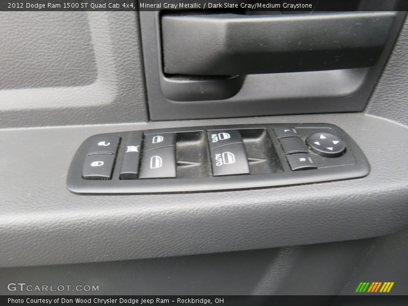Mineral Gray Metallic / Dark Slate Gray/Medium Graystone 2012 Dodge Ram 1500 ST Quad Cab 4x4