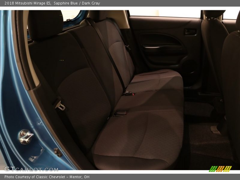 Rear Seat of 2018 Mirage ES