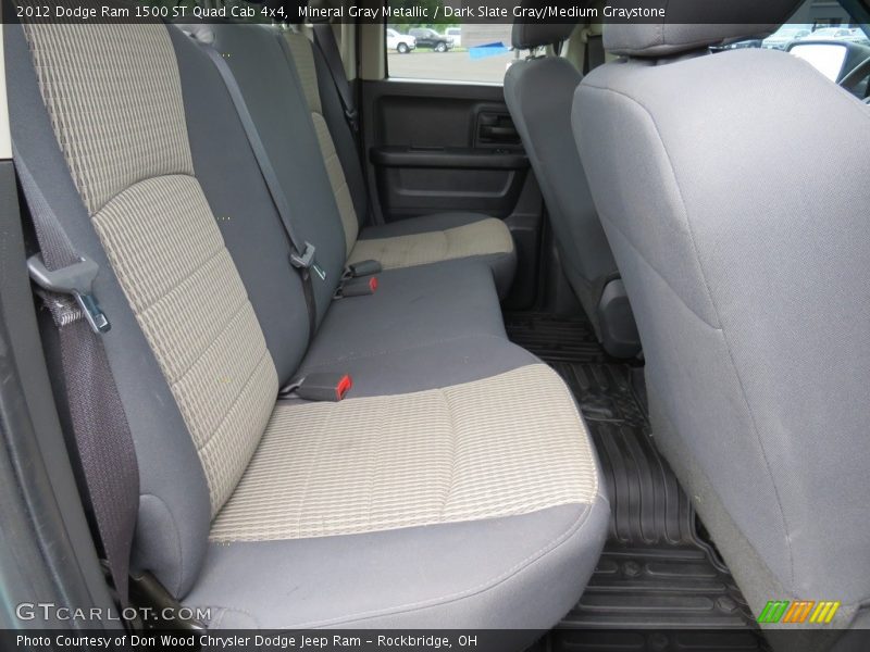 Mineral Gray Metallic / Dark Slate Gray/Medium Graystone 2012 Dodge Ram 1500 ST Quad Cab 4x4
