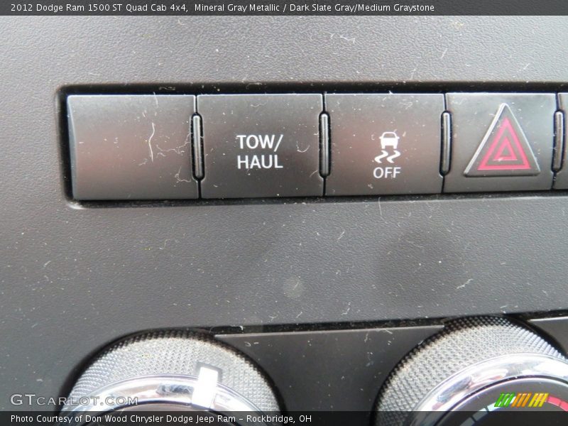 Mineral Gray Metallic / Dark Slate Gray/Medium Graystone 2012 Dodge Ram 1500 ST Quad Cab 4x4