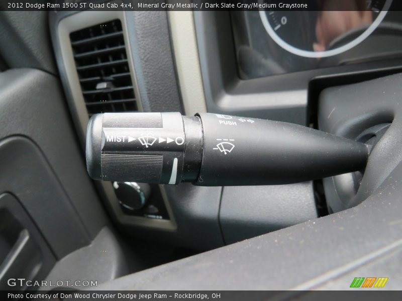 Mineral Gray Metallic / Dark Slate Gray/Medium Graystone 2012 Dodge Ram 1500 ST Quad Cab 4x4