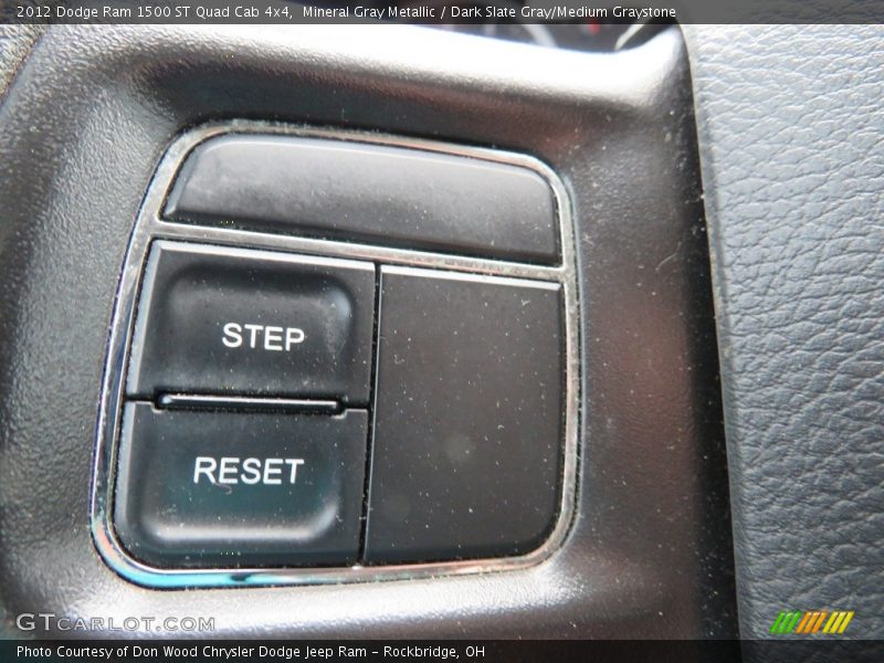 Mineral Gray Metallic / Dark Slate Gray/Medium Graystone 2012 Dodge Ram 1500 ST Quad Cab 4x4