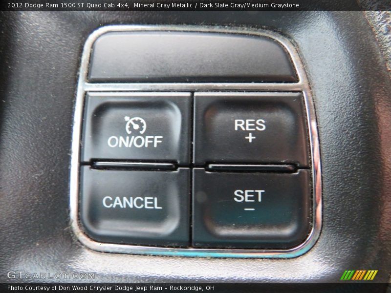 Mineral Gray Metallic / Dark Slate Gray/Medium Graystone 2012 Dodge Ram 1500 ST Quad Cab 4x4