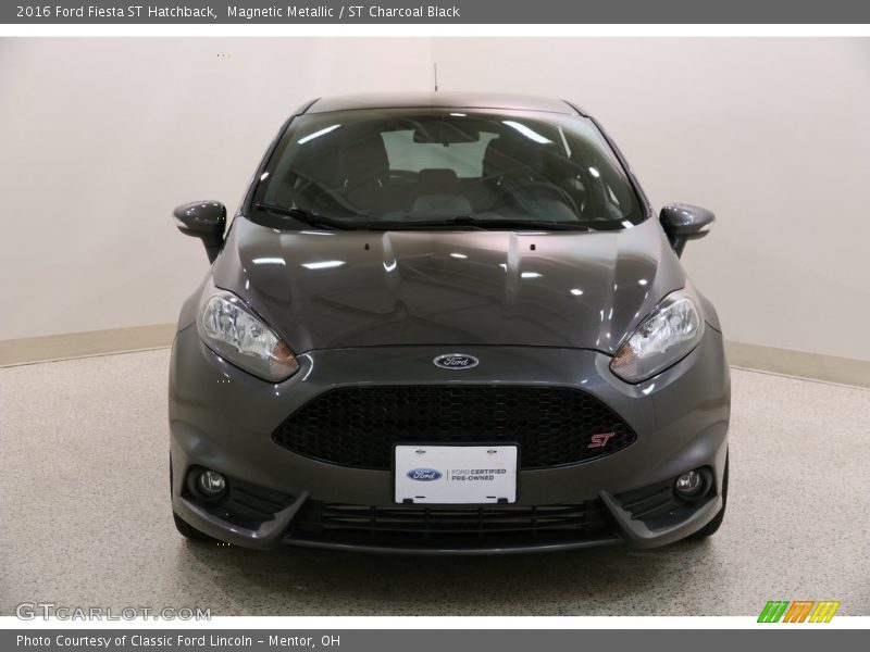 Magnetic Metallic / ST Charcoal Black 2016 Ford Fiesta ST Hatchback