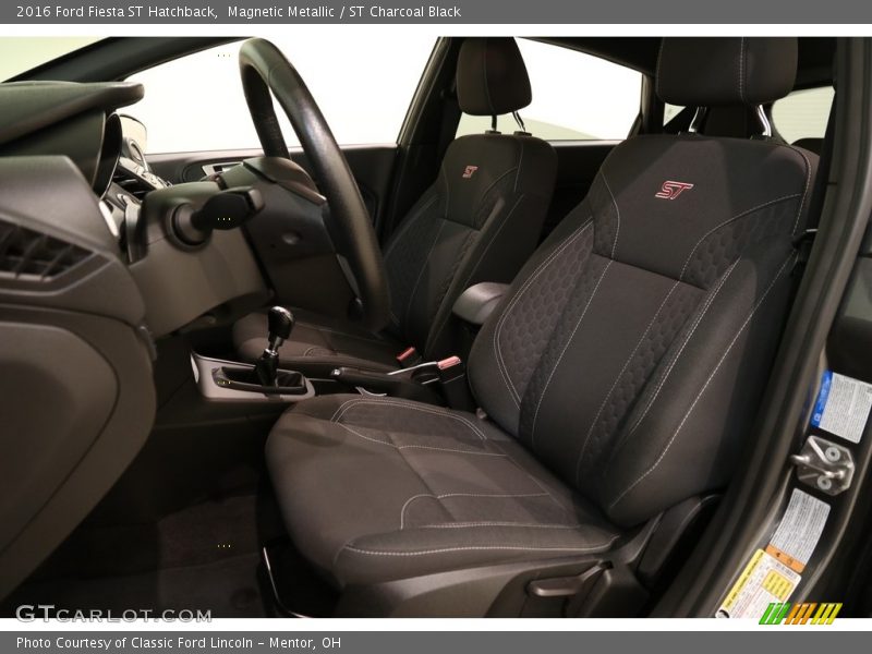 Magnetic Metallic / ST Charcoal Black 2016 Ford Fiesta ST Hatchback