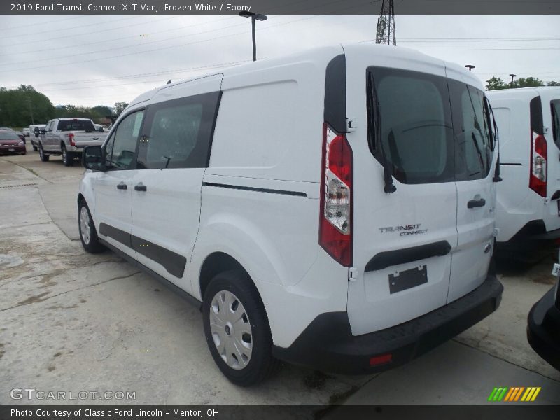 Frozen White / Ebony 2019 Ford Transit Connect XLT Van