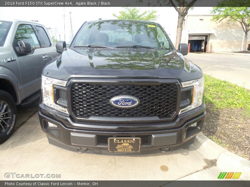 Agate Black / Black 2019 Ford F150 STX SuperCrew 4x4